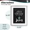 Stupell Industries Little Coffee & Whole Lot Of Jesus Framed Print Under Glass, design by Lettered and Lined